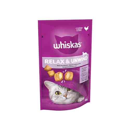 Whiskas Relax and Unwind With Chicken 8 x 45g