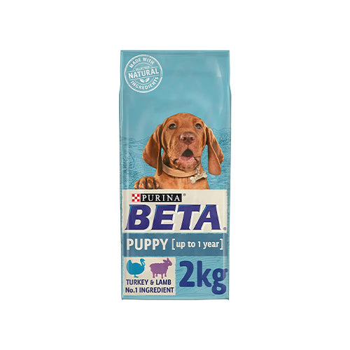 Purina BETA Puppy With Turkey and Lamb 2kg Dry Dog Food