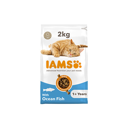 Iams Adult Cat Food with Ocean Fish 2kg