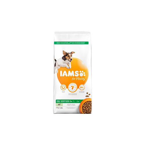 IAMS Adult Small/Medium Dog Food with Lamb 12kg