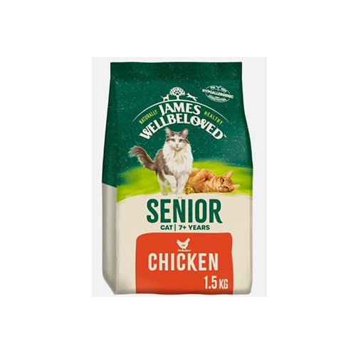 James Wellbeloved Senior Cat 7+ Years Chicken 1.5Kg