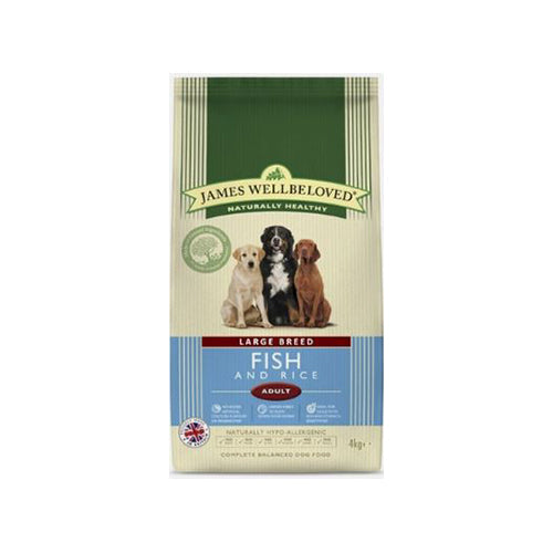 James Wellbeloved Adult Dog Large Breed Fish &amp; Rice 15kg