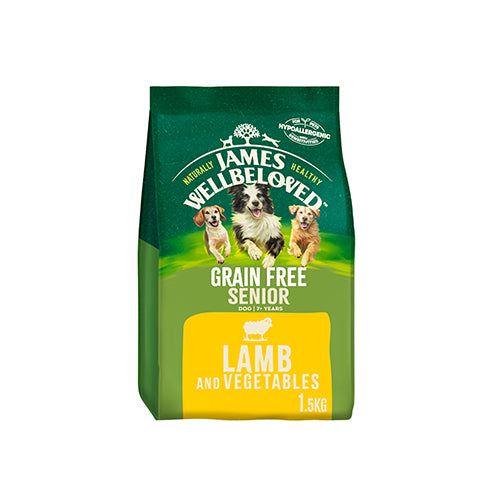 James Wellbeloved Senior Dog Grain Free Lamb 1.5kg