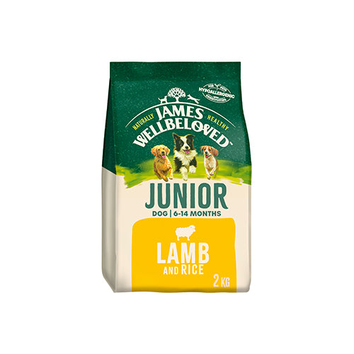 James Wellbeloved Junior Dog Lamb & Rice 2kg