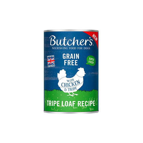 Butchers Chicken &amp; Tripe Dog Food Can 12x400g