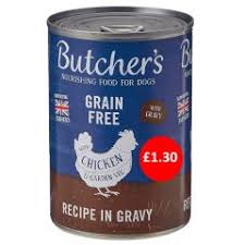 Butchers Chicken Grain Free in Gravy PM£1.30 12x400g