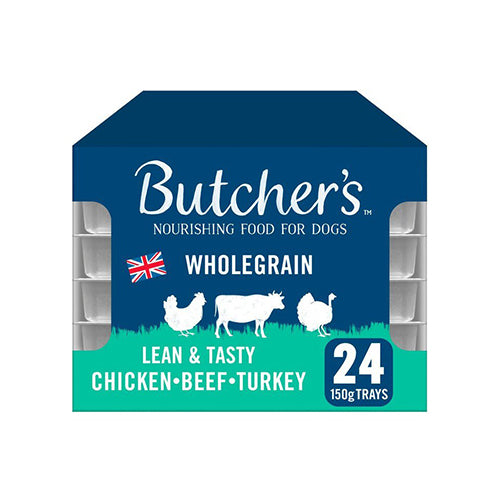 Butchers Lean &amp; Tasty Dog Food Trays 24x150g