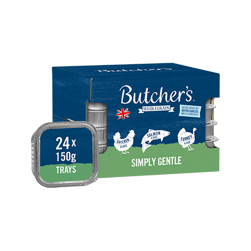 Butchers Simply Gentle Dog Food Trays 24x150g