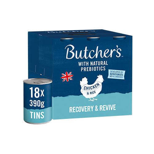 Butcher's Recovery & Revive Dog Food Cans 18x390g