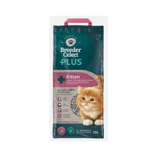 Breeder Celect PLUS Paper Kitten Litter 10L