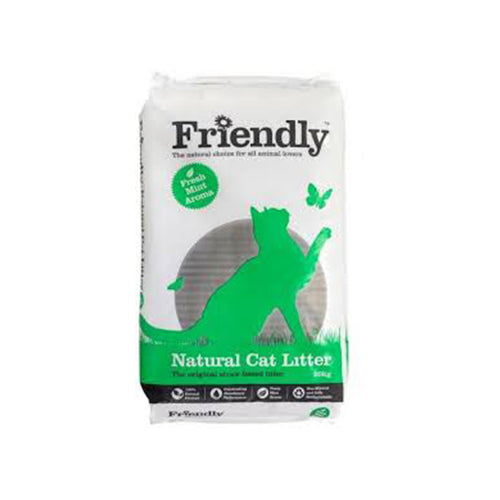 Friendly Natural Cat Litter 20kg