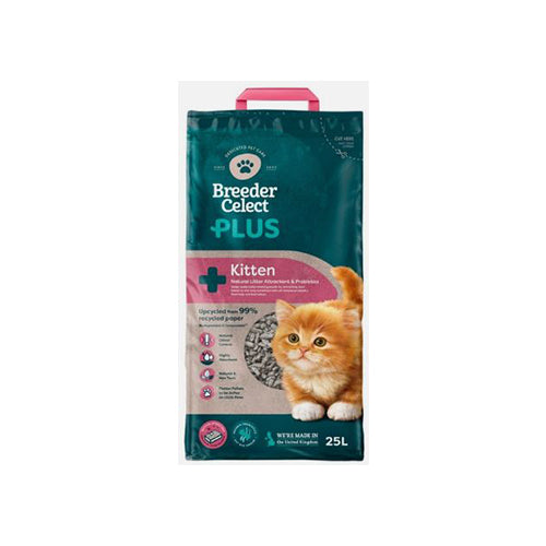 Breeder Celect Plus Kitten Litter 25L