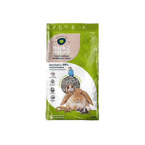 Back 2 Nature Small Animal Bedding 20 Liter