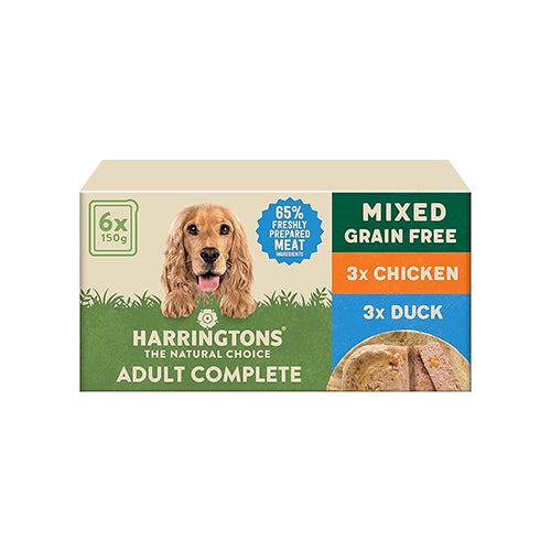 Harringtons Grain Free  Mixed Selection 6 x 150g