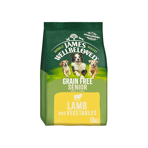 James Wellbeloved Grain Free Senior Lamb and Vegetable 10kg