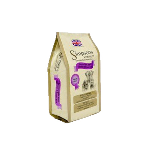 Simpsons Premium Senior Chicken & Brown Rice 12kg