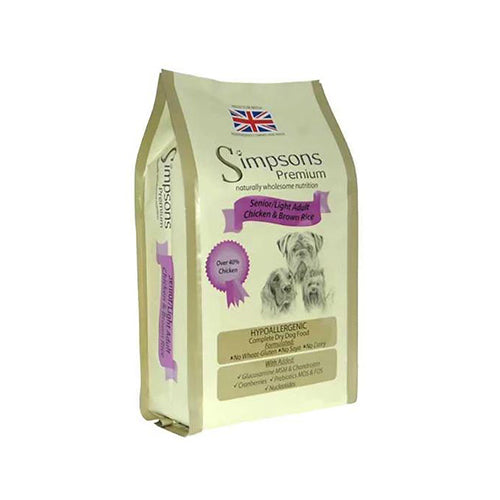 Simpsons Adult Dog Chicken &amp; Brown Rice 12kg