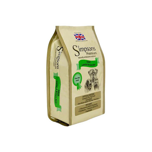 Simpsons Adult Dog Lamb & Brown Rice 12kg