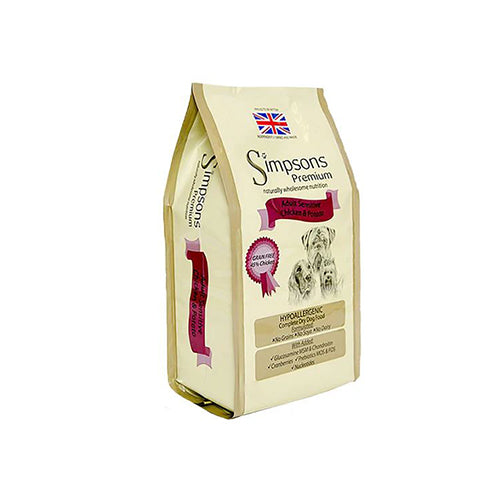 Simpsons Adult Dog Sensitive Chicken &amp; Potato 12kg