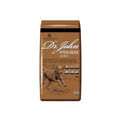 Dr. John Hypoallergenic Active Dog 15kg