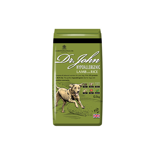 Dr John Hypoallergenic Lamb &amp; Rice 12.5kg