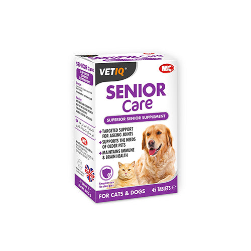 VETIQ Senior Care Dog &amp; Cat 45 tablets