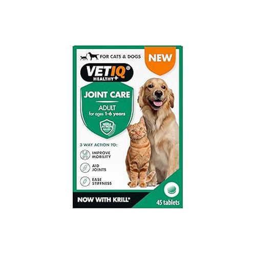 VETIQ Joint Care Adult Dog &amp; Cats 45 tabs