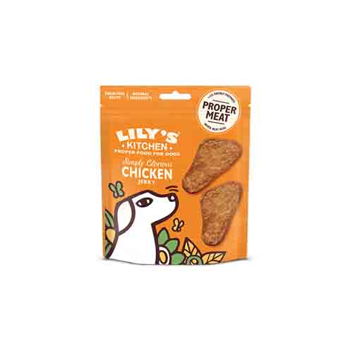 Lily’s Kitchen Simply Glorious Chicken Jerky 8 x 70g