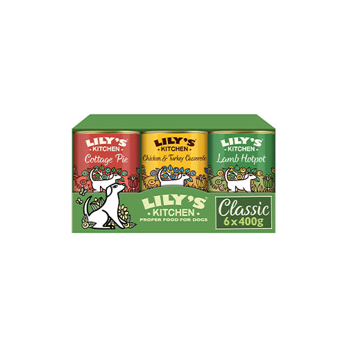 Lily's Kitchen Classic Multipack 6 x 400g Tins