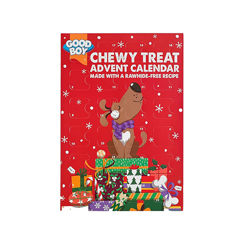 Good Boy Chrismas Chewy Advent Calendar for Dog 60g