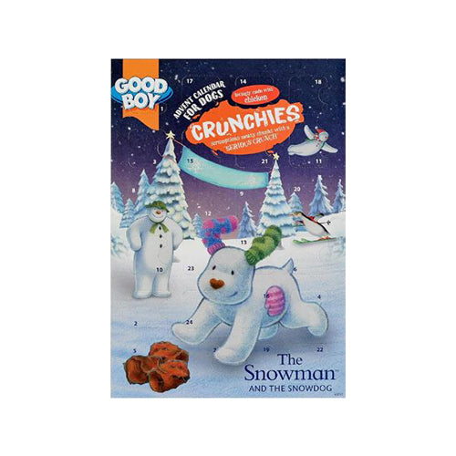 Good Boy Chrismas Snowman Advent Calendar for Dog 72g