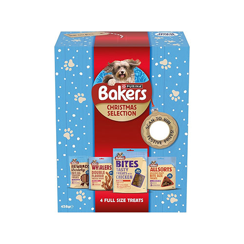 BAKERS Dog Treat Christmas Gift Box 458g