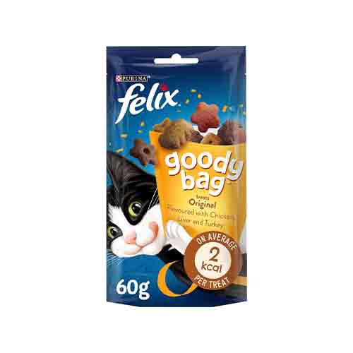 Felix Goody Bag Treats Original Mix 8 x 60g