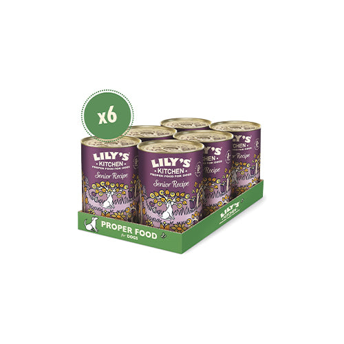 Lily's Kitchen Senior Recipe 6 x 400g Tins