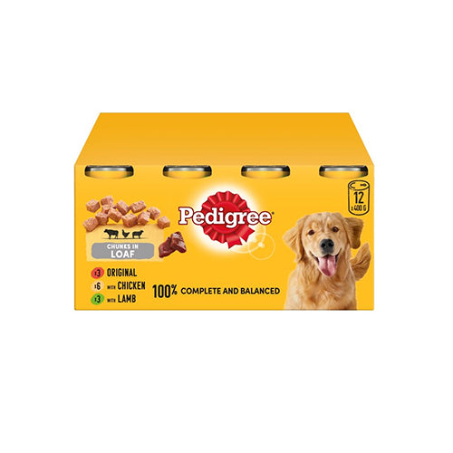 Pedigree Chunks in Loaf 12x400g