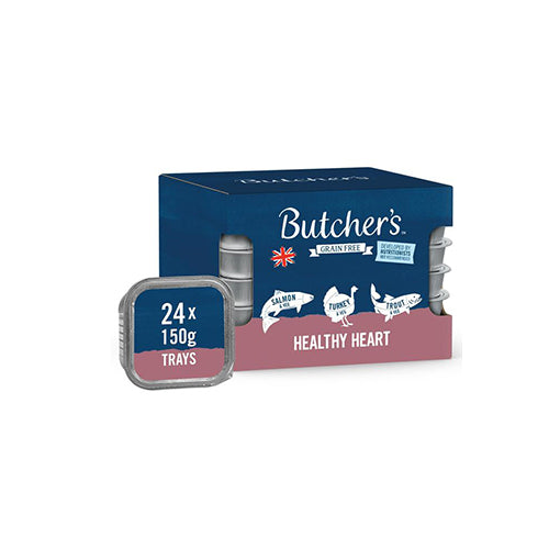 Butchers Healthy Heart Trays 24x150g