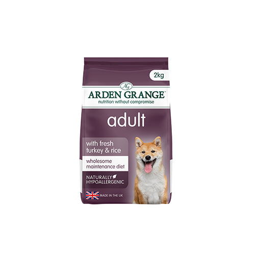 Arden Grange Adult Dog Turkey &amp; Rice 2kg