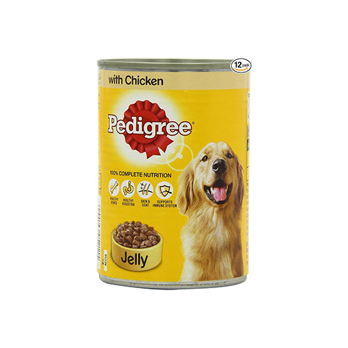 Pedigree With Chicken in Jelly 12x385g