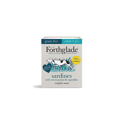 Forthglade Adult Grain Free With Sardines &amp; Vegetables 18 x 395g