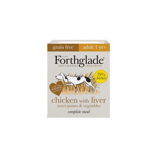 Forthglade Adult Chicken with Liver, Sweet Potatoes &amp; Vegetables 18 x 395g