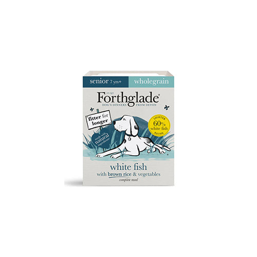 Forthglade Senior Wholegrain Fish with Brown Rice 18 x 395g