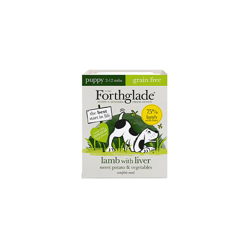 Forthglade Puppy Grain Free Lamb with Liver 18 x 395g