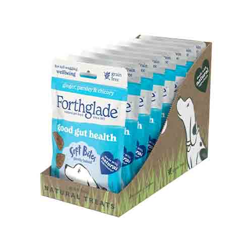 Forthglade Gut Health Natural Soft Bites 8 x 90g