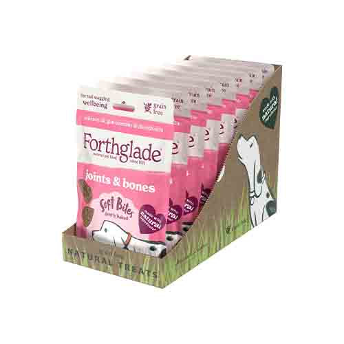 Forthglade Joints &amp; Bones Natural Soft Bites 8 x 90g