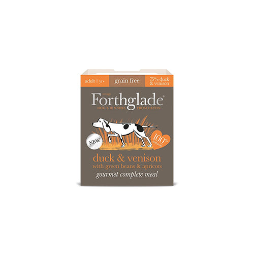 Forthglade Gourmet Adult Grain Free Duck &amp; Venison 7 x 395g