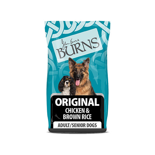 Burns Adult/Senior Original Chicken &amp; Brown Rice 12kg Dry Dog Food