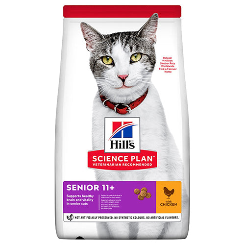 Hills Science Plan Senior 11+ With Chicken 1.5kg