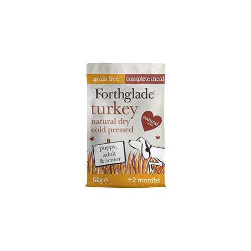 Forthglade Grain Free Turkey Dry Cold Pressed 6kg