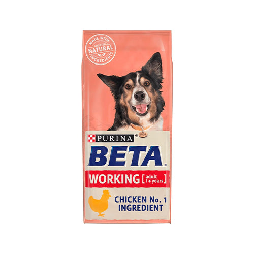 Purina Beta Adult Working Chicken 14Kg Dry Dog Food