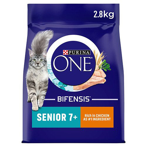 Purina One Bifensis Senior 7+ Rich In Chicken 2.8kg